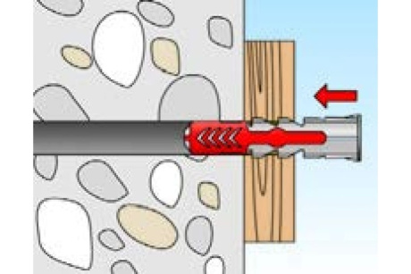 Купить Дюбель универсальный DUOPOWER 8x40  FISCHER фото №10